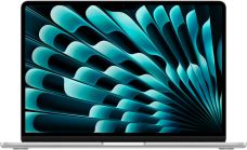 Apple MacBook Air 13" (M3, 8C CPU/8C GPU, 2024), 16 ГБ, 512 ГБ SSD, серебристый
